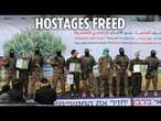 Hamas release six Israeli hostages including one held captive for a DECADE