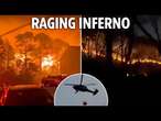 Massive wildfires erupt in South Carolina as infernos trigger state of emergency