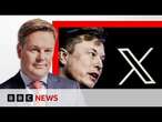 Elon Musk hosts German far-right leader on X | BBC News