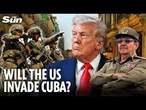 Is Trump about to send US military to extract Raul Castro? How close are we to military action?