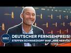 JOURNALISMUS GEEHRT: Deutscher Fernsehpreis für WELT-Chefreporter | Steffen Schwarzkopf im Interview