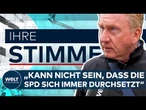 BROSIUS-GERSDORF: "Kann nicht sein, dass SPD sich immer durchsetzt" | IHRE STIMME zur Richterwahl