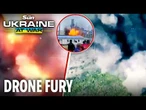 Ukrainian drones wipe out Russian targets & blitz oil refinery sparking huge blaze