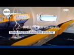 Man nearly sucked out of window on Ryanair flight