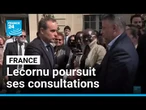 16 jours sans gouvernement, le Premier ministre Lecornu poursuit ses consultations • FRANCE 24