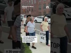 Protesters hold a vigil for the victim of the ICE shooting in Maine