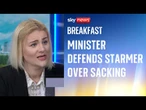 Minister won't say if Starmer was acting honestly when he backed Mandelson at PMQs