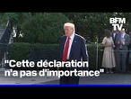 Donald Trump tacle Emmanuel Macron après sa déclaration sur une reconnaissance de l'État palestinien