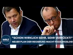 DEUTSCHLAND: Neuer Plan der Bundesregierung? "Schon wirklich sehr, sehr verrückt!"