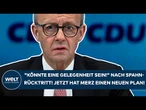 DEUTSCHLAND: "Könnte eine Gelegenheit sein!" Nach Spahn-Rücktritt! Jetzt hat Merz einen neuen Plan!