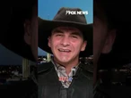 He rides 1,800-lb bulls, but does he get scared? #shorts #usa #cowboys #bullriding