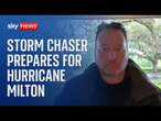 'I'm prepared for most historic hurricane I've covered yet', storm chaser Kyle Cutten says