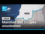 Au Liban, l'ONU veut maintenir ses troupes après 2026 • FRANCE 24