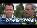 BIBERACH: Zugunglück bei Biberach! Polizei nennt Details zur Ursache - "Menschen haben geschrien!"