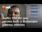 Em áudio, Mauro Cid diz que perdeu tudo enquanto Bolsonaro ganhou milhões no Pix e cobra ex-aliados