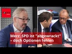 Merz sieht, wie „abgewrackt“ die SPD ist, aber ihm sind die Hände gebunden