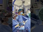 Operan a un feto en el vientre de su madre devolviéndole los intestinos a su cuerpo #Intestinos