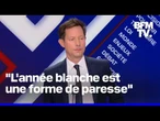 Budget 2026, armée, année blanche... L'interview en intégralité de François-Xavier Bellamy