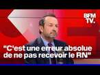 Syrie, coalition gouvernementale, loi spéciale... L'interview en intégralité de Sébastien Chenu