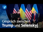 Gespräch mit Selenskyj bei der UN-Versammlung: Wende in Trumps Ukraine-Politik?
