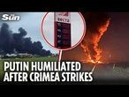 Humiliation for Putin as occupied Crimea forced to ration petrol after Ukrainian drone strikes