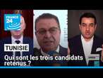 Présidentielle en Tunisie : qui sont les trois candidats retenus ? • FRANCE 24