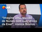 Boulos diz que Ricardo Nunes se comporta como nanico e ironiza: 'Nem vai ser atendido na Aneel'