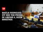 Basília Rodrigues: STF não tem pressa de liberar X, dizem ministros | LIVE CNN