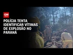 Restos mortais são encontrados em área onde fábrica explodiu em Curitiba | LIVE CNN