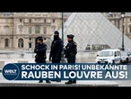 PARIS: Filmreicher Raubüberfall auf Louvre! Unbekannte stehlen Juwelen von Napoleon!