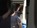 WATCH: Empire State Building climbers led away in perp walk #shorts #viral #nyc #empirestatebuilding