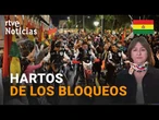 BOLIVIA | Las PROTESTAS mantienen las grandes CIUDADES DESABASTECIDAS | RTVE Noticias