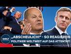 EUROPA: Nach Attentat auf Donald Trump folgen weltweite Reaktionen: Scholz und Macron tief entsetzt!