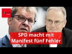 Die roten Friedensfreunde machen in ihrem Manifest fünf Denkfehler