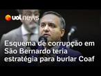 Esquema de corrupção envolvendo prefeito de São Bernardo burlava os controles da Coaf, diz polícia