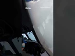 Dramatic footage shows hurricane hunters flying their plane into the eye of Hurricane Erin