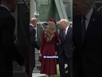 Trump tells Kate 'you're beautiful' after landing at Windsor estate