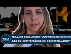 IRAN-KRIEG: Die Mullahs eskalieren! "Vor wenigen Minuten gab es hier tatsächlich Raketenalarm!"