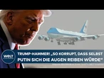 KATAR schenkt den USA neue Air Force One! Heftige Korruptionsvorwürfe gegen Donald Trump
