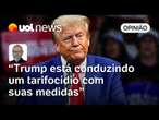 Trump colocou os Estados Unidos na borda do desmantelo econômico, analisa Josias de Souza