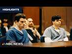 Relive the Menendez brothers trial from dramatic testimony to the murder conviction | NBC Archives