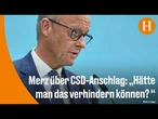 CSD-Anschlag: Merz fordert bessere Überwachung von Gefährdern