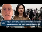 VISUM-SKANDAL: Mitarbeiter vom Auswärtigen Amt kannten das Problem! Baerbock unter Partei-Druck