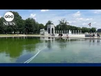Algae problem plagues Reflecting Pool in D.C.