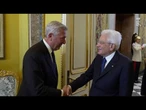 Mattarella riceve al Quirinale l'alto commissario Onu per i Rifugiati