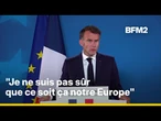 Immigration: l'opposition d'Emmanuel Macron aux "hubs de retour" hors des frontières de l'UE