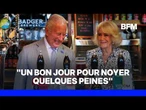 "Un bon jour pour noyer quelques peines", les mots de Charles III après la défaite anglaise en demie