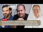 Roberto Pamplona Jr. e Ricardo Braga: ambientes projetados para os homenageados da CasaCor 2024