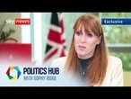 Exclusive interview with Angela Rayner as she faces calls to resign | Politics Hub with Sophy Ridge