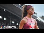 Heckler harasses Gabby Thomas at race in possible bet scheme